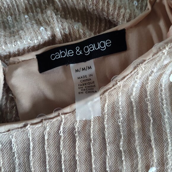 Sequin top w/lining - Picture 3 of 3